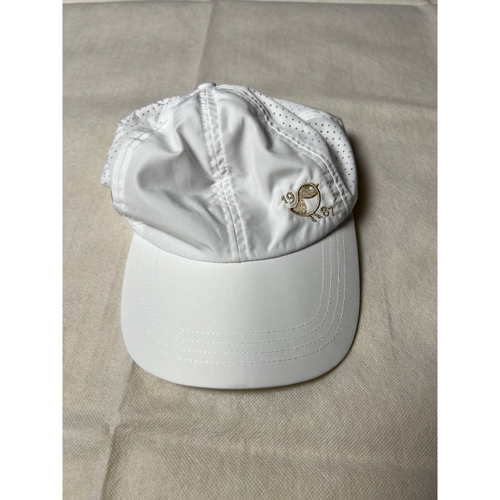 VIMHUE Hat Cap Strap Back White Golf Running Tennis